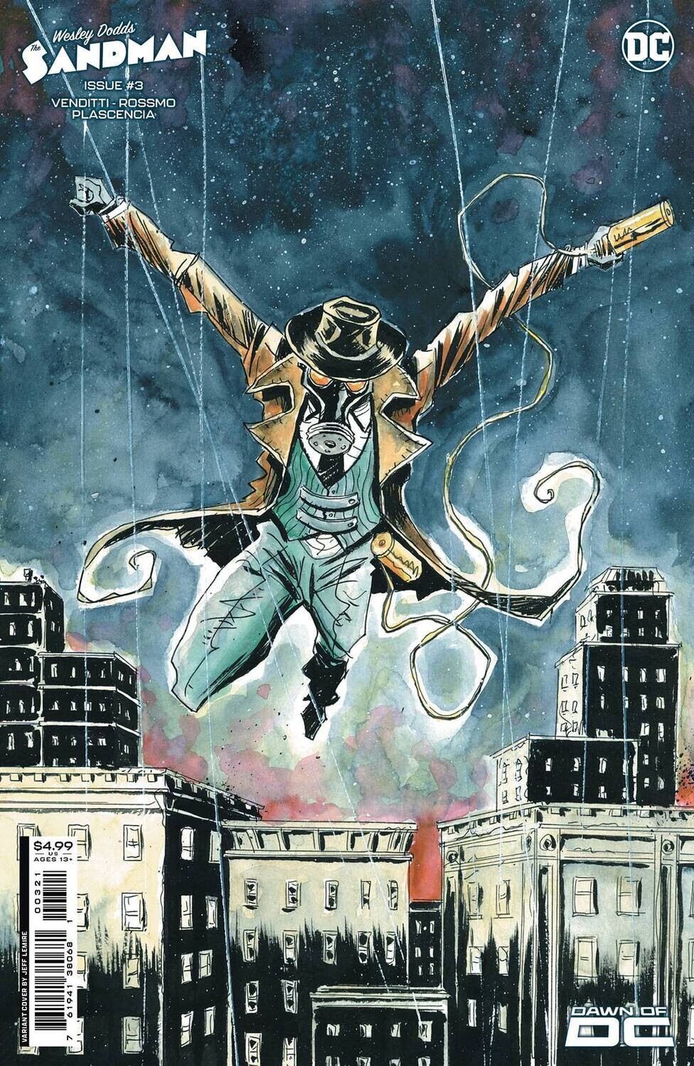 WESLEY DODDS THE SANDMAN #3 (OF 6) CVR B JEFF LEMIRE CSV
DC COMICS
(13th December 2023)