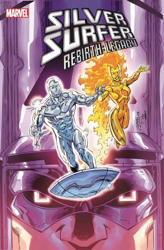 SILVER SURFER REBIRTH LEGACY #4
MARVEL COMICS
(13th December 2023) SILVER SURFER REBIRTH LEGACY #4
MARVEL COMICS
(13th December 2023)