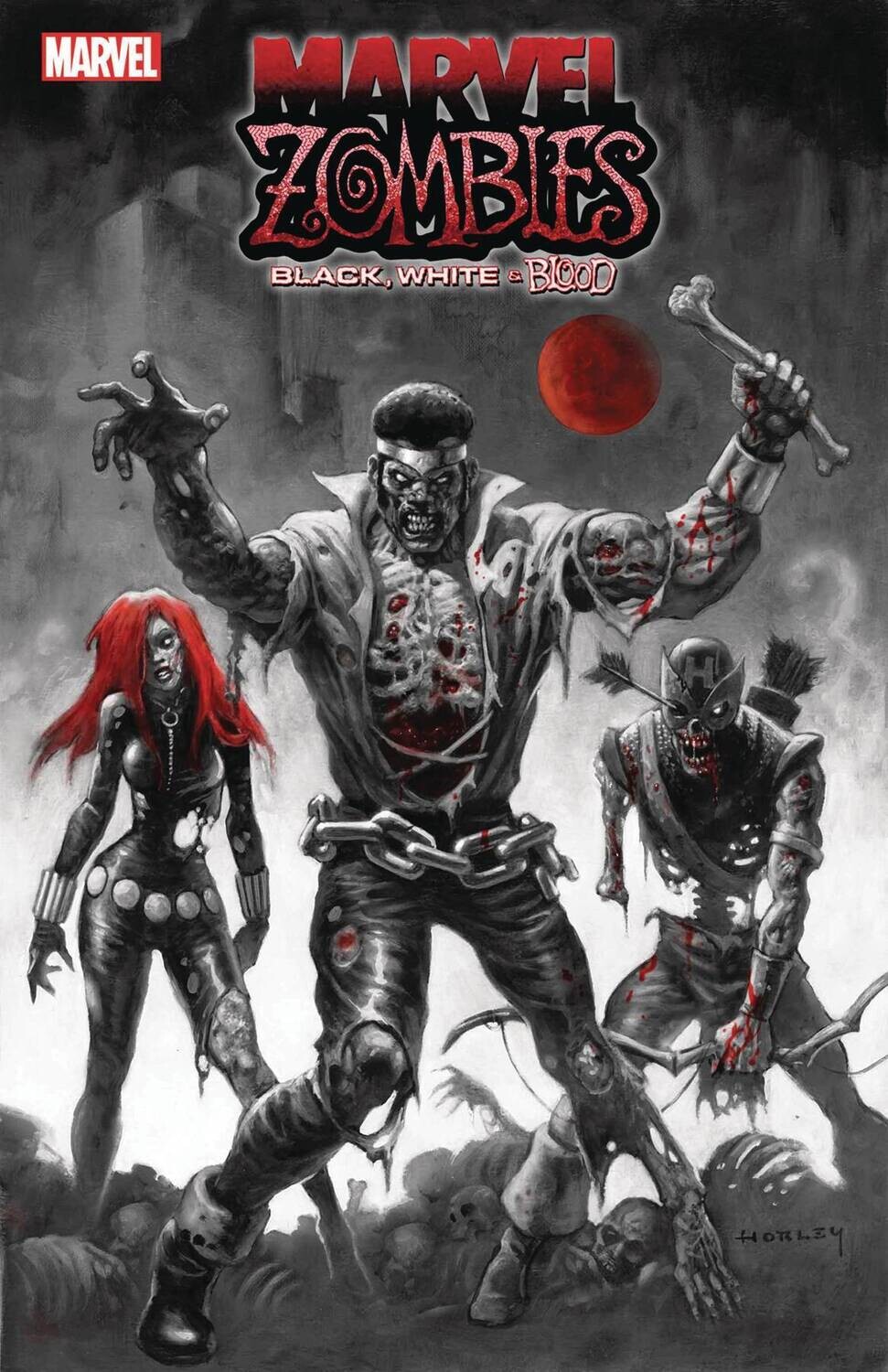 MARVEL ZOMBIES BLACK WHITE BLOOD #3 ALEX HORLEY VAR
MARVEL COMICS
(13th December 2023)