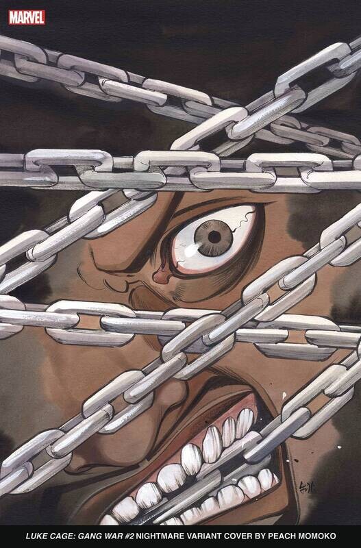 LUKE CAGE GANG WAR #2 PEACH MOMOKO NIGHTMARE VAR
MARVEL COMICS
(13th December 2023)