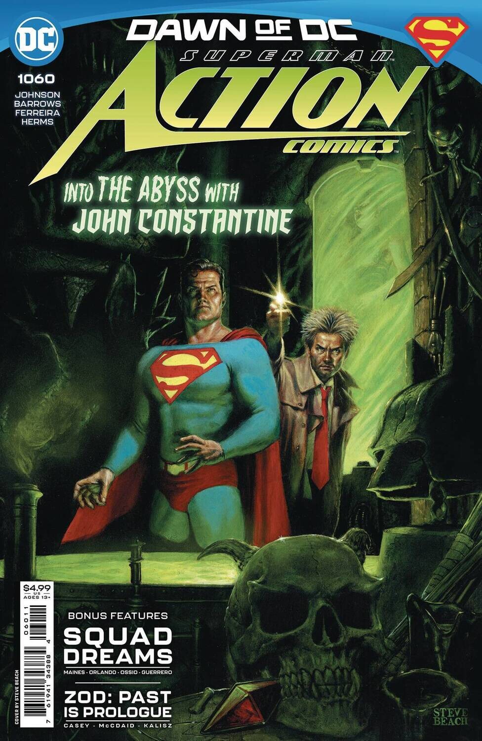 ACTION COMICS #1060 CVR A STEVE BEACH (TITANS BEAST WORLD)
DC COMICS
(13th December 2023)