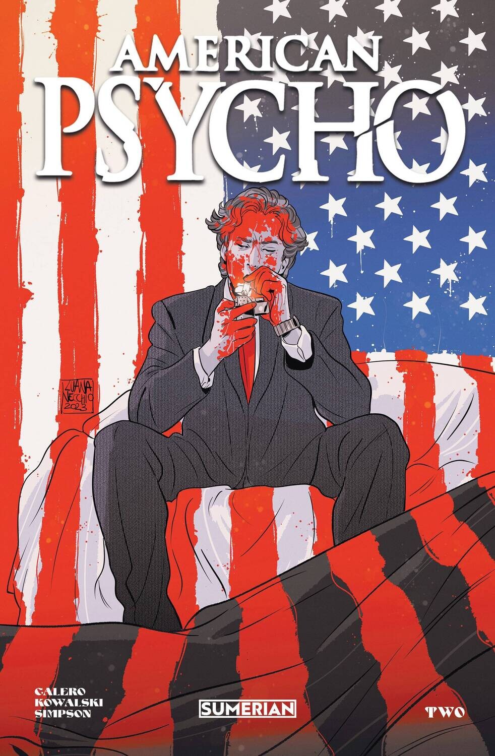 AMERICAN PSYCHO #2 (OF 5) CVR A VECCHIO (MR)
MASSIVE
(13th December 2023)