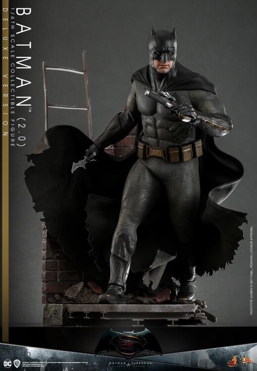 **PRE ORDER** Hot Toys  Batman 2.0 (Batman V Superman) 1/6 Scale Figure (DELUXE EDITION)