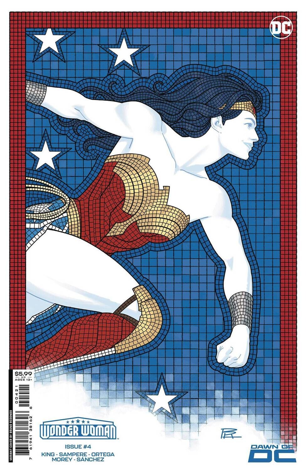 WONDER WOMAN #4 CVR B BRUNO REDONDO CSV
DC COMICS
(20th December 2023)