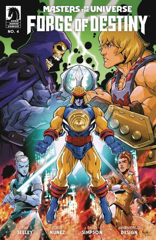 MASTERS OF UNIVERSE FORGE OF DESTINY #4 CVR A NUNEZ
DARK HORSE
(20th December 2023)