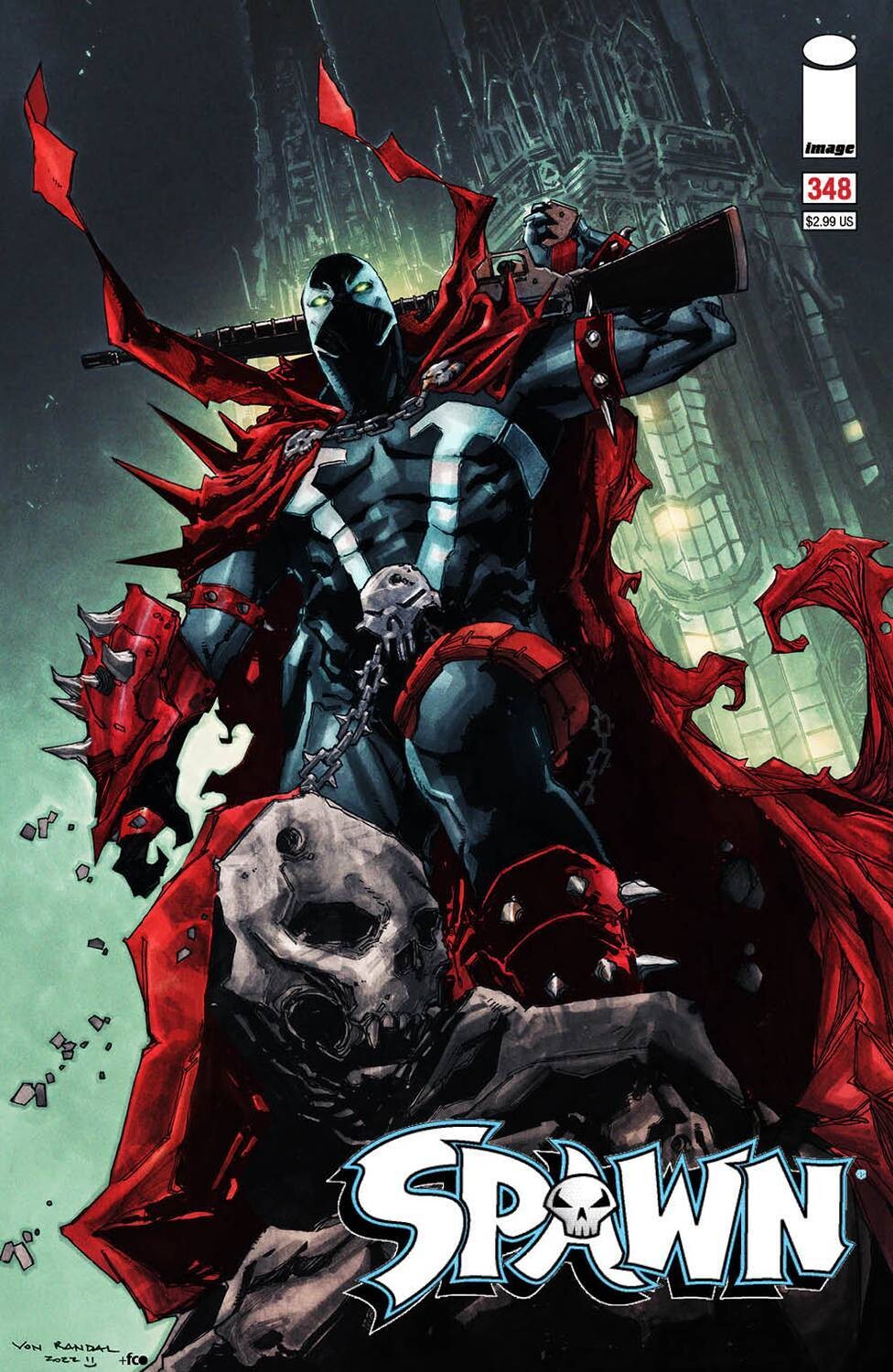 SPAWN #348 CVR B VON RANDAL
IMAGE COMICS
(20th December 2023)