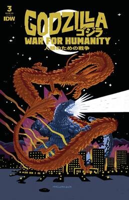 GODZILLA WAR FOR HUMANITY #3 CVR A MACLEAN
IDW
(20th December 2023)