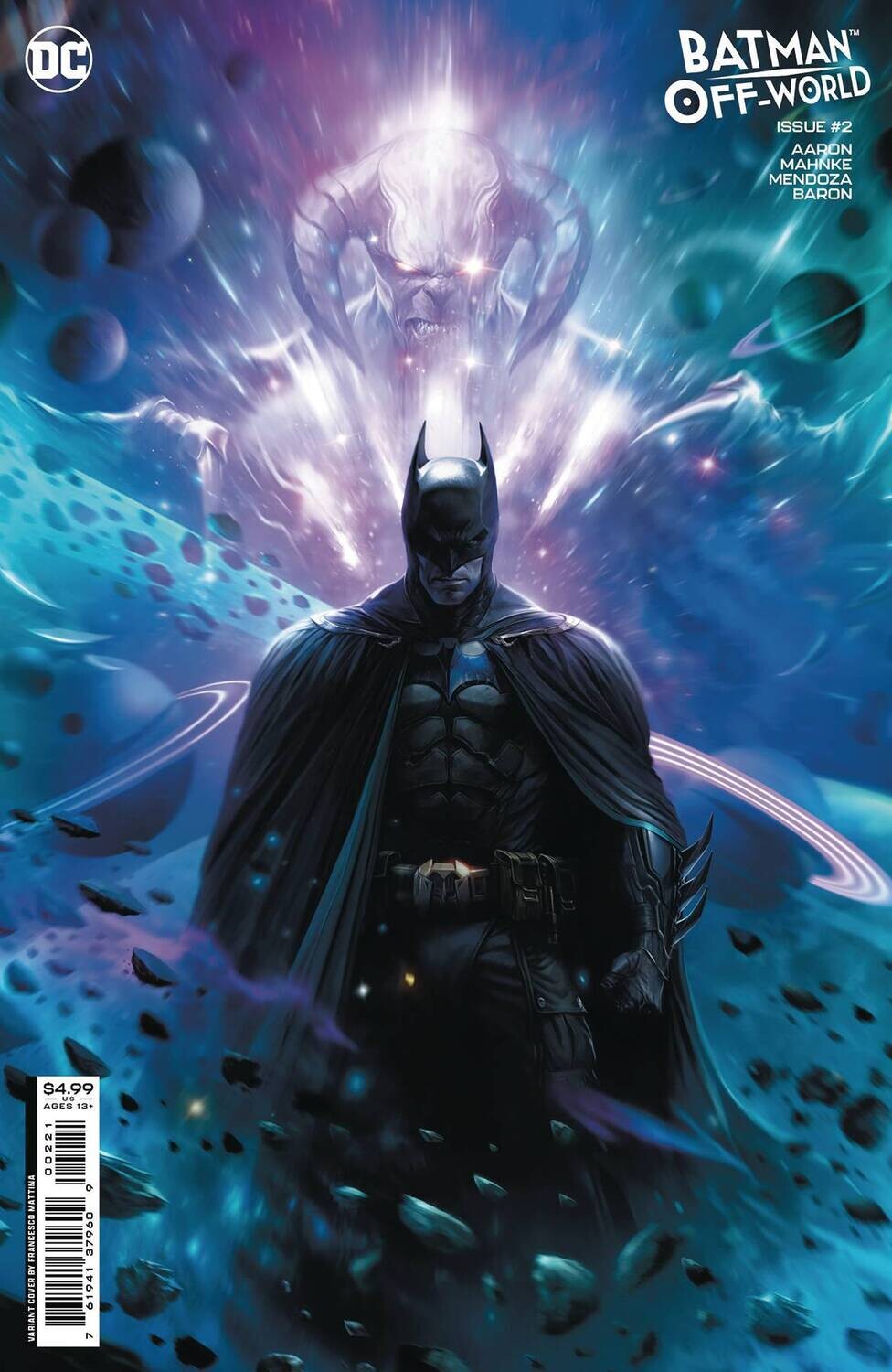 BATMAN OFF-WORLD #2 (OF 6) CVR B FRANCESCO MATTINA CSV
DC COMICS
(20th December 2023)