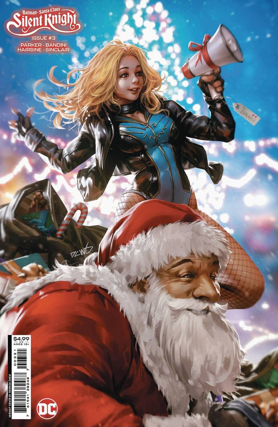 BATMAN SANTA CLAUS SILENT KNIGHT #3 (OF 4) CVR B CHEW CSV
DC COMICS
(20th December 2023)