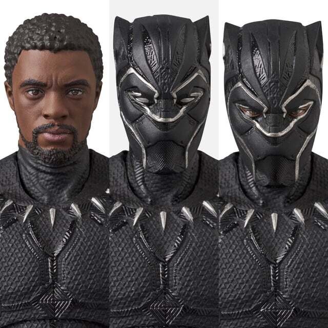 Medicom MAFEX Infinity Saga No.230 Black Panther Ver 1.5 (With Throne)