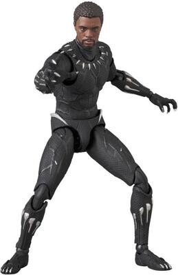 MAFEX BLACK PANTHER Ver.1.5セット Medicom MAFEX Infinity Saga No.230 Black Panther Ver 1.5 (With Throne)