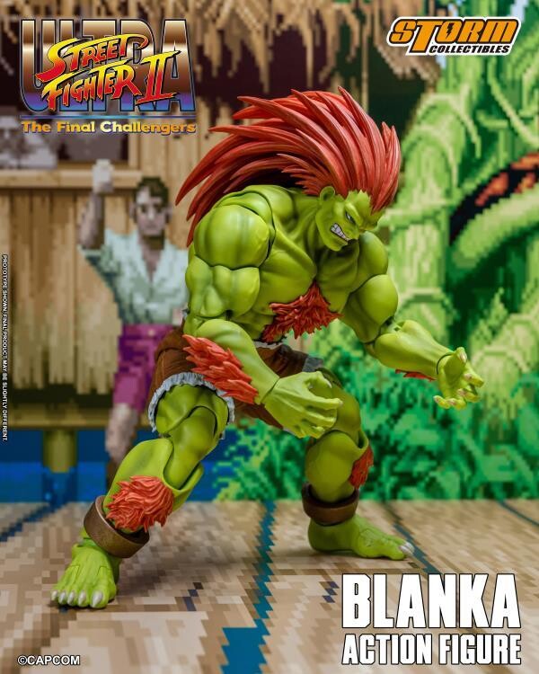 STORM COLLECTIBLES Ultra Street Fighter II: The Final Challengers Blanka 1/12 Scale Figure