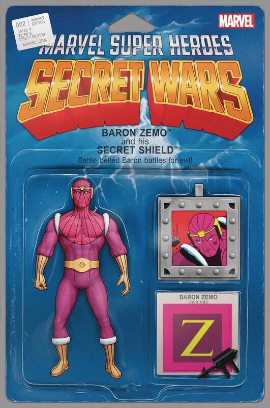 MSH SECRET WARS BATTLEWORLD #2 JTC ACTION FIGURE VAR
MARVEL COMICS
(27th December 2023) MSH SECRET WARS BATTLEWORLD #2 JTC ACTION FIGURE VAR
MARVEL COMICS
(27th December 2023)