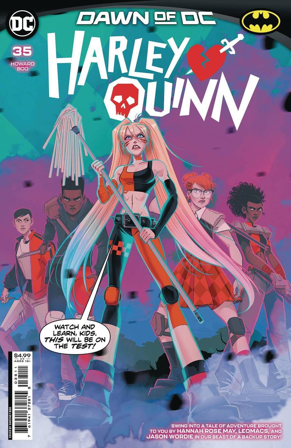 HARLEY QUINN #35 CVR A SWEENEY BOO
DC COMICS
(27th December 2023)