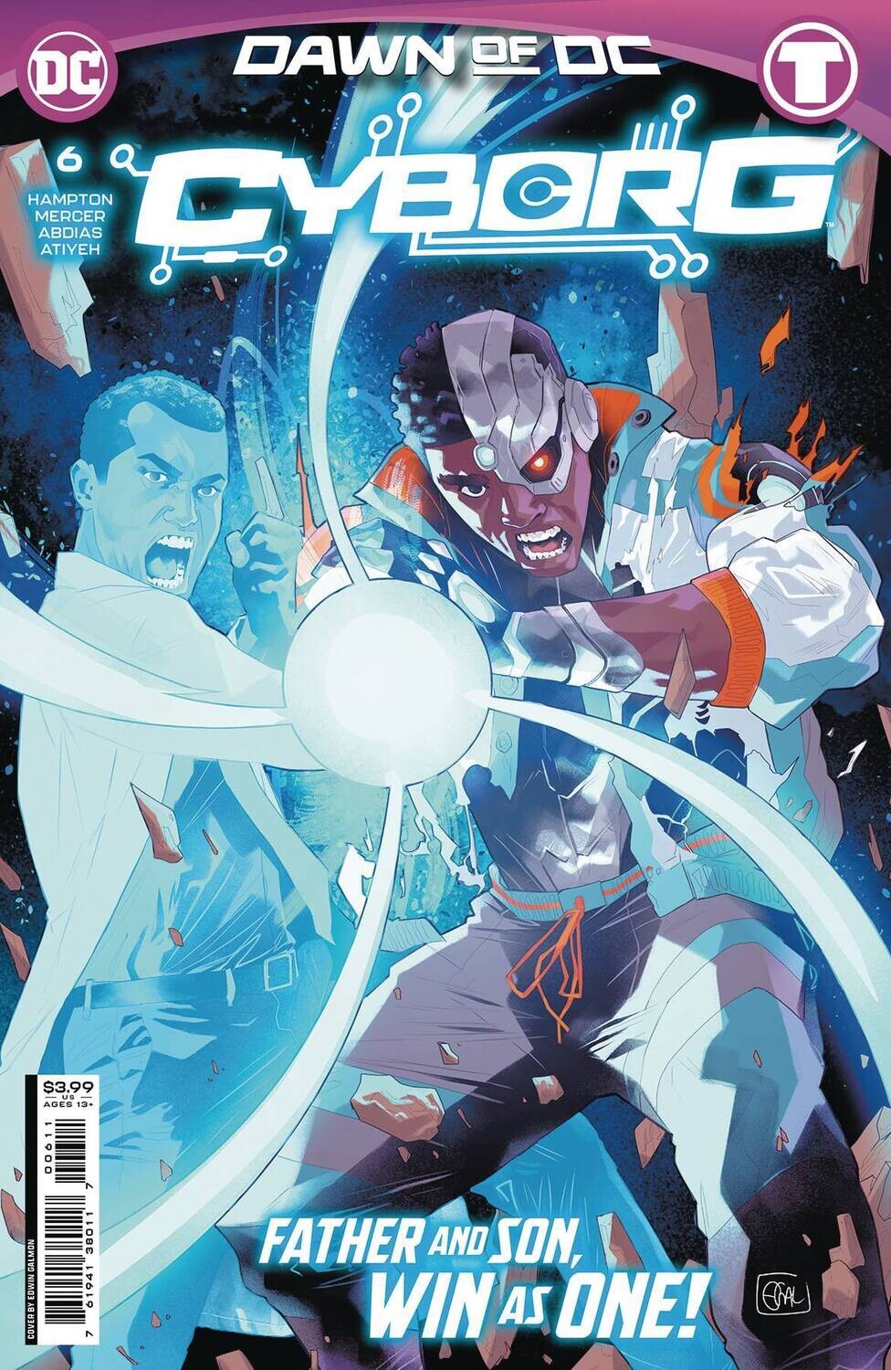 CYBORG #6 (OF 6) CVR A EDWIN GALMON
DC COMICS
(27th December 2023)