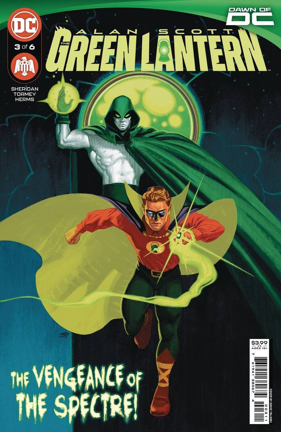ALAN SCOTT THE GREEN LANTERN #3 (OF 6) CVR A DAVID TALASKI
DC COMICS
(27th December 2023)