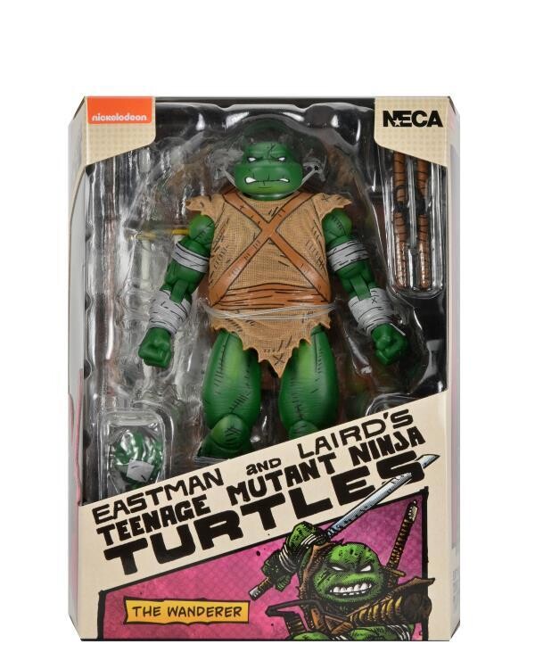 NECA 7" Scale TMNT Teenage Mutant Ninja Turtles Michelangelo The Wanderer (Mirage Comics) Action FIgure