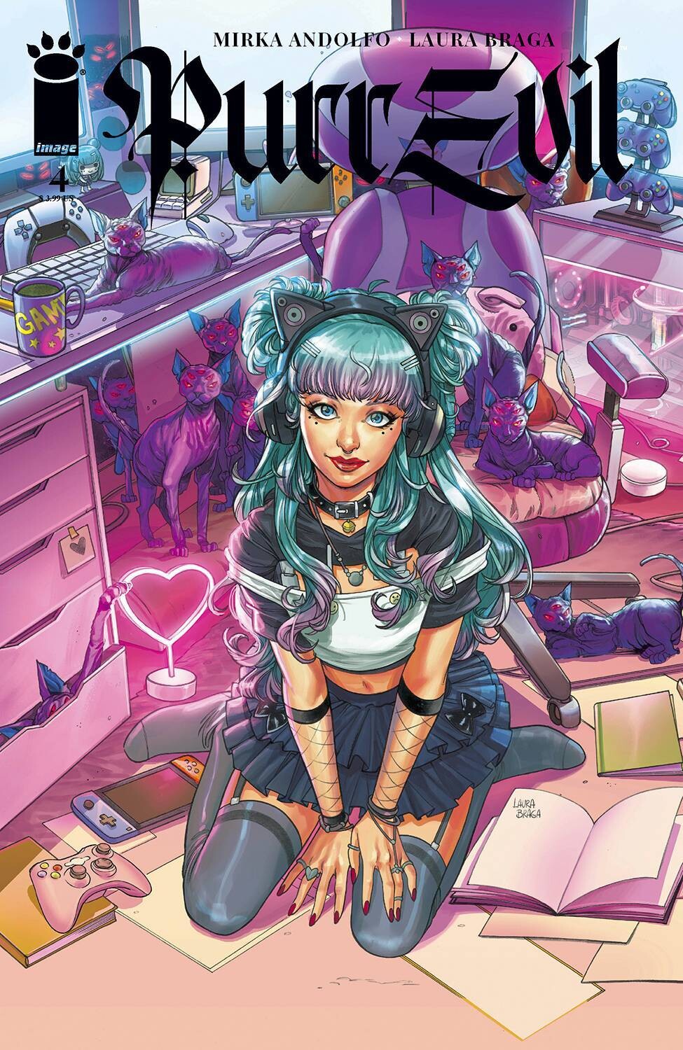 PURR EVIL #4 (OF 6) CVR A BRAGA (MR)
IMAGE COMICS
(10th January 2024)