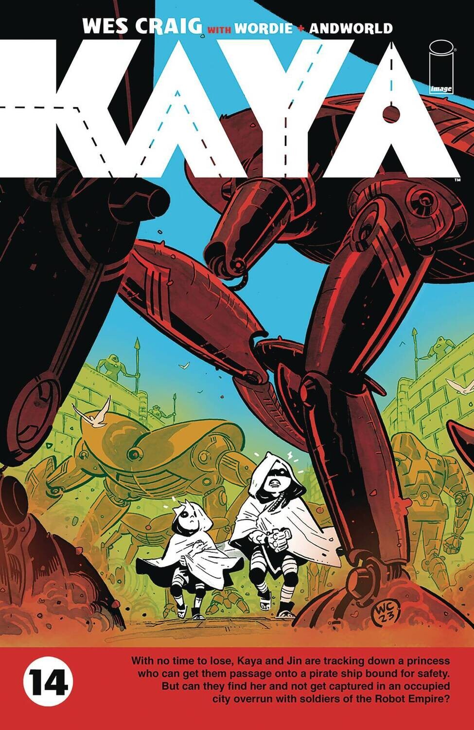 KAYA #14 CVR A CRAIG
IMAGE COMICS
(10th January 2024)