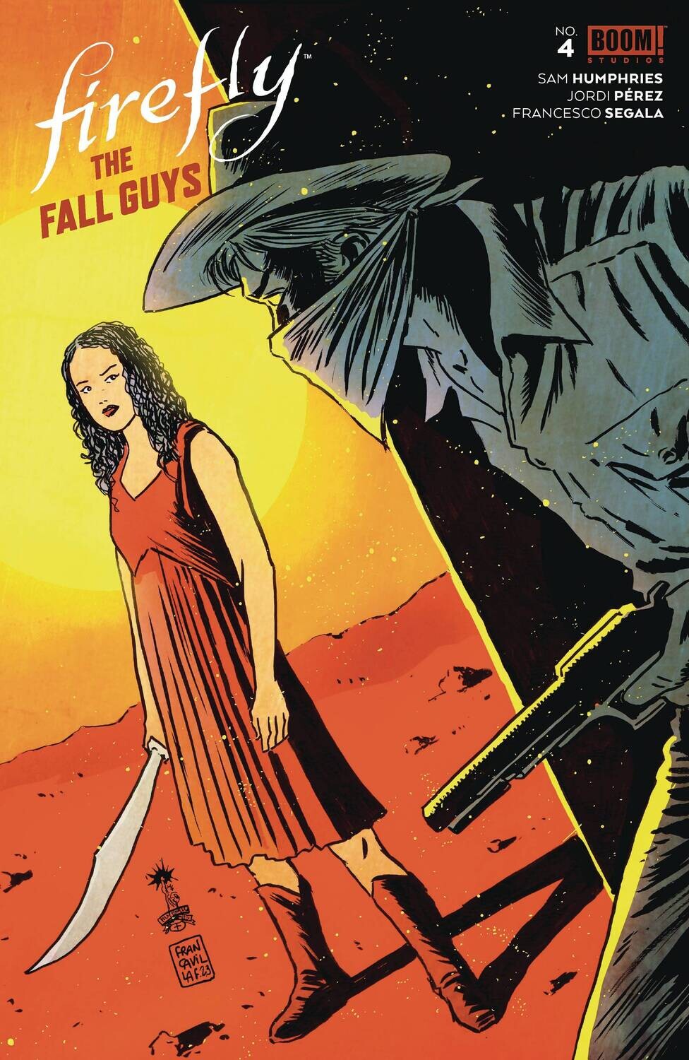 FIREFLY THE FALL GUYS #4 (OF 6) CVR A FRANCAVILLA
BOOM! STUDIOS
(10th January 2024)