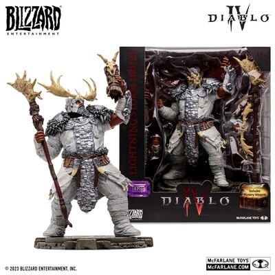 MCFARLANE TOYS Diablo IV Lightning Sword Druid (Epic) 1:12 Scale Posed Figure