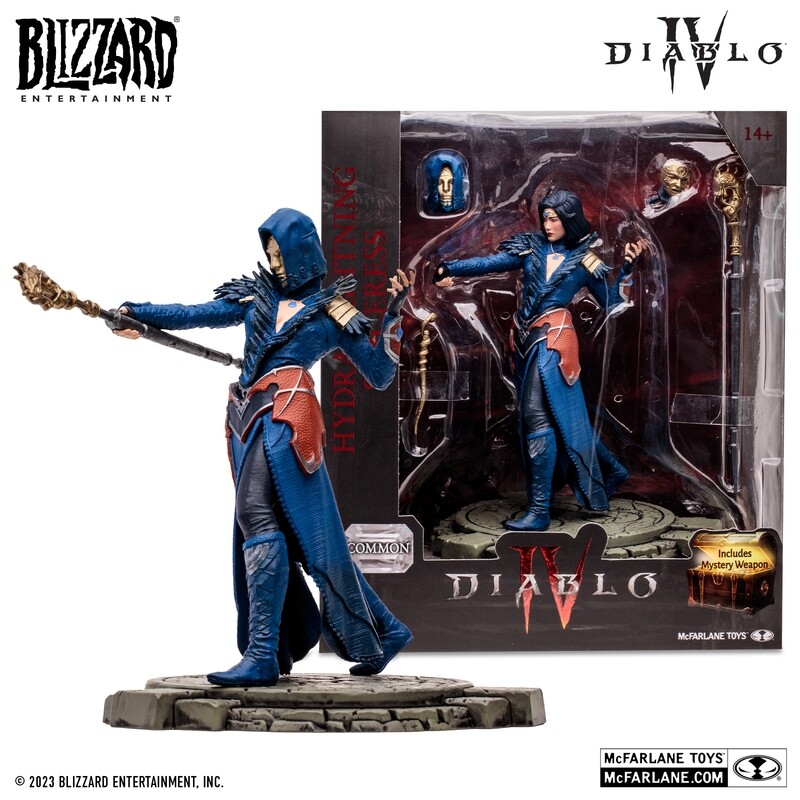 MCFARLANE TOYS Diablo IV Hydra Lightning Sorceress (Common) 1:12 Scale Posed Figure