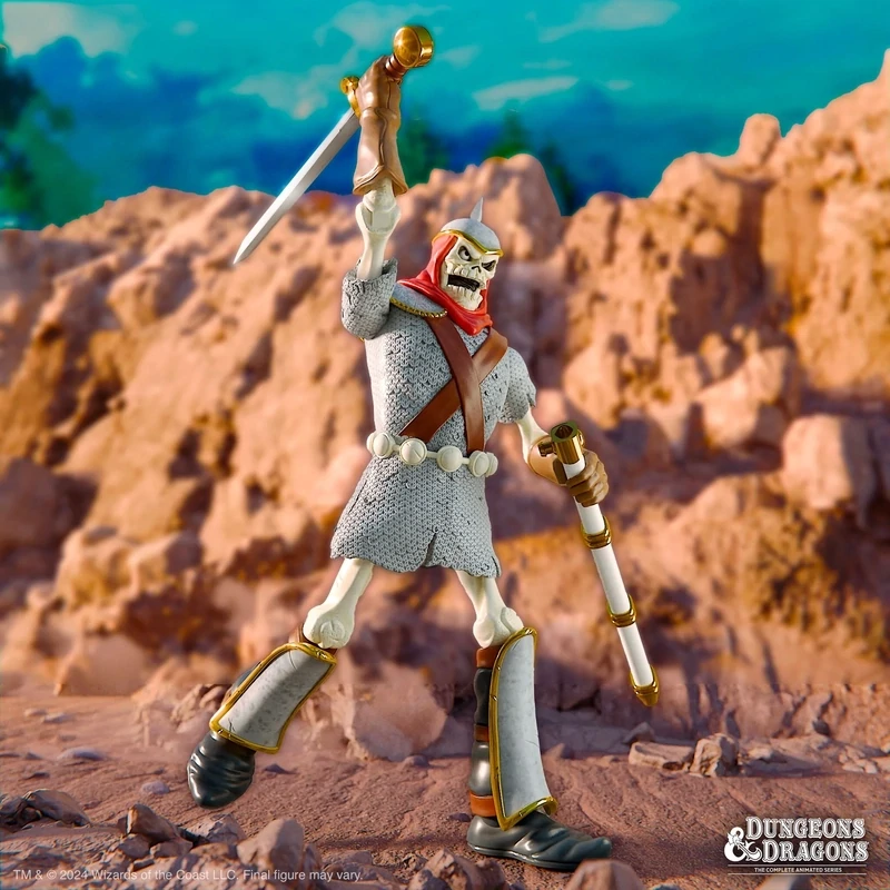 Super7 Dungeons and Dragons Wave 1 Ultimates Dekkion (Skeleton Warrior)
