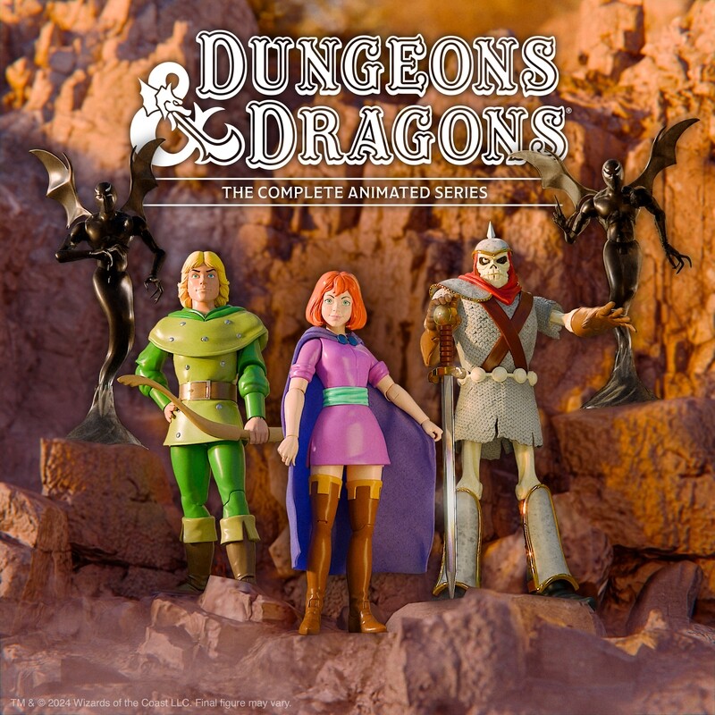 Super7 Dungeons and Dragons Wave 1 Ultimates SET OF 5 Action Figures
