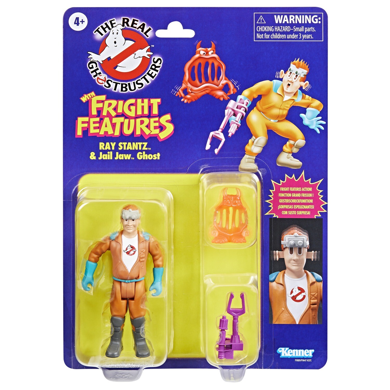 Ghostbusters Kenner Classics The Real Ghostbusters Fright Features Ray Stantz & Jail Jaw Ghost