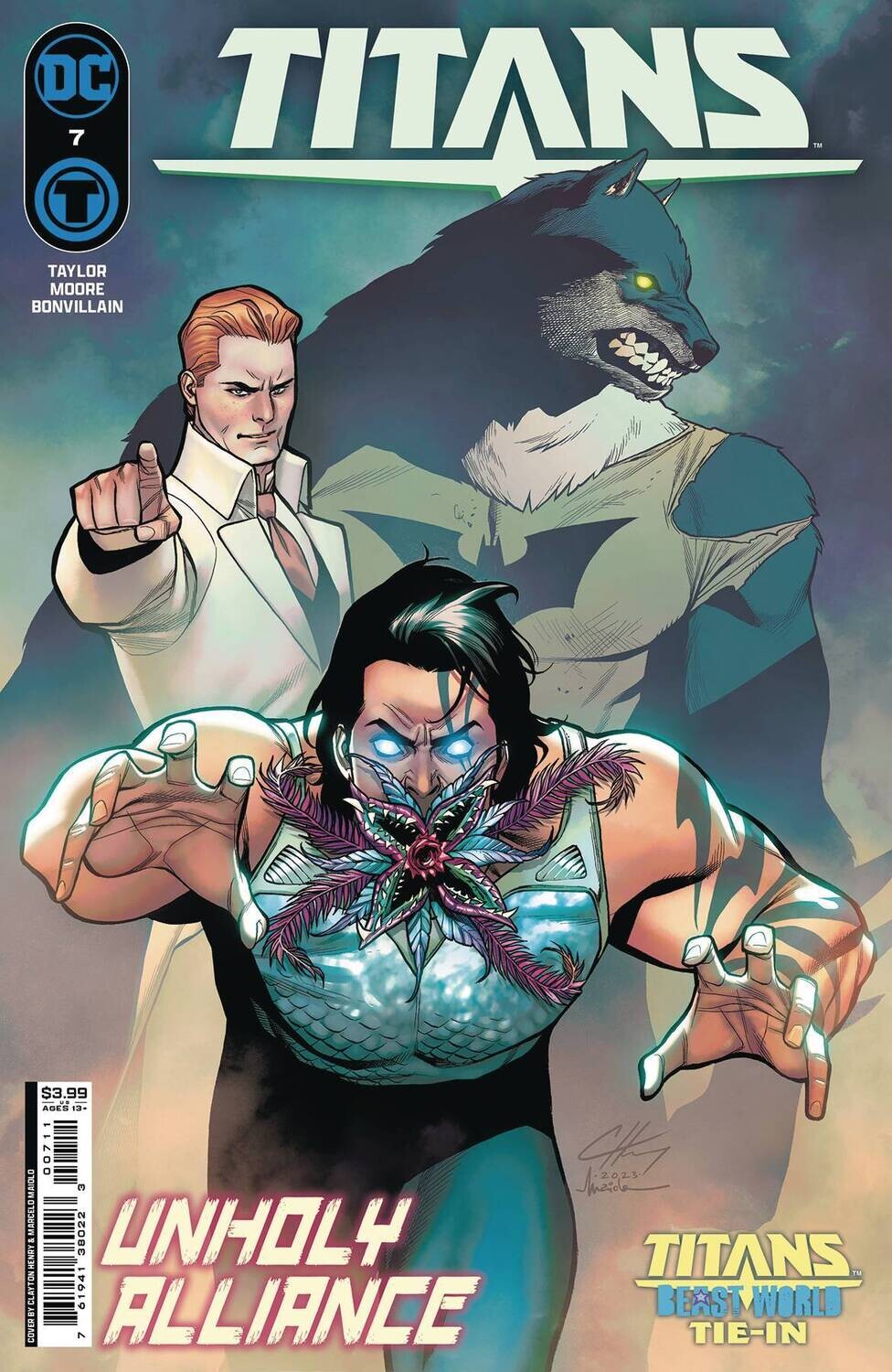 TITANS #7 CVR A CLAYTON HENRY
DC COMICS
(17th January 2024)