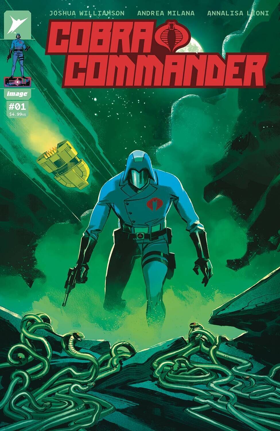 COBRA COMMANDER #1 (OF 5) CVR A MILANA & LEONI 
IMAGE COMICS
(17th January 2024)