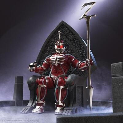 Super7 MMPR Wave 3 Ultimates Mighty Morphin Power Rangers SPECIAL SET Lord Zedd and Throne