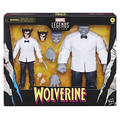 Marvel Legends Wolverine 50th Anniversary 6" Patch and Joe Fixit 2 Pack