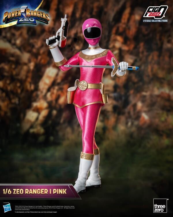 **PRE ORDER** Threezero  Power Rangers Zeo Pink Ranger 1:6 Scale Action Figure