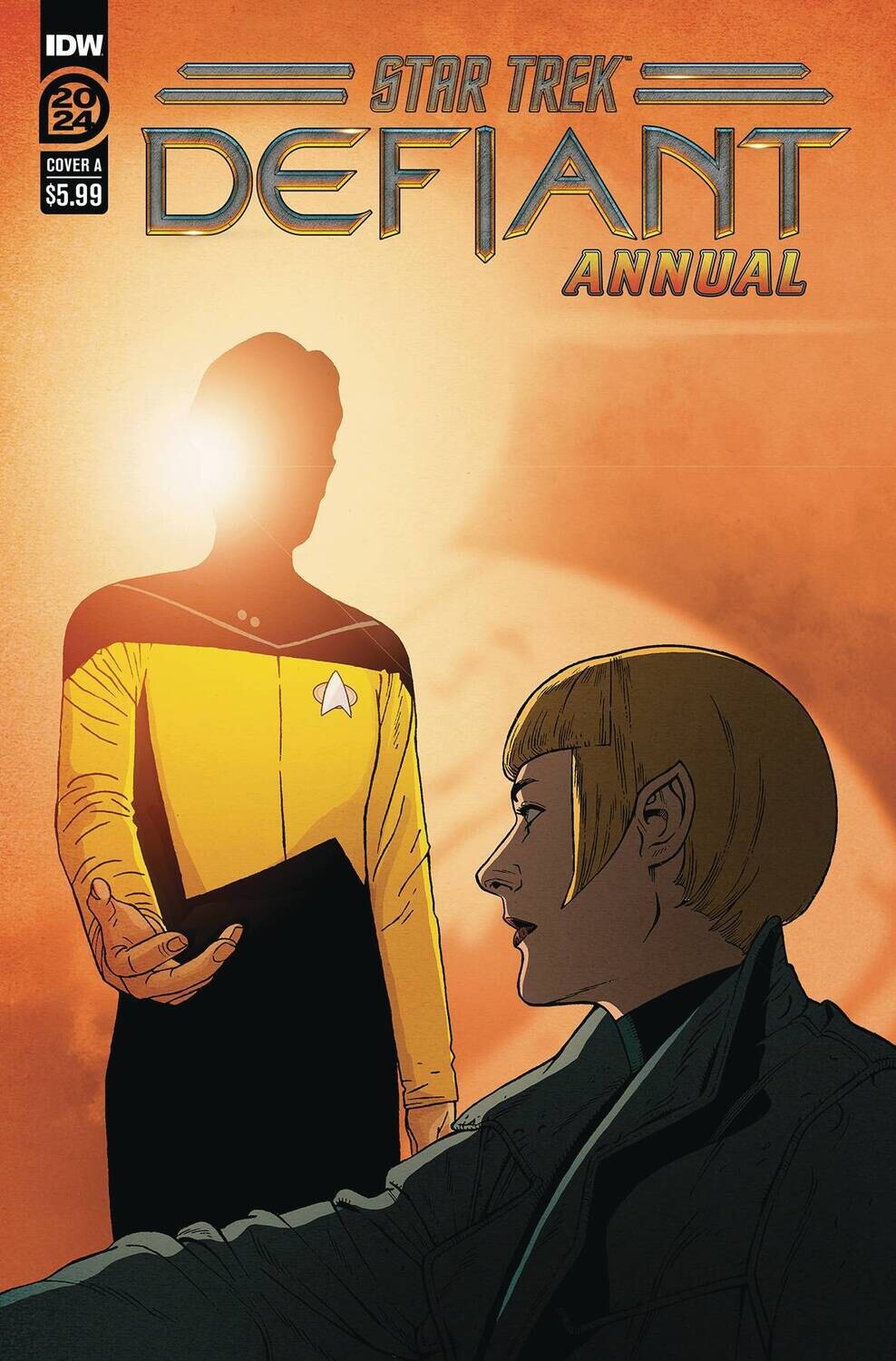 STAR TREK DEFIANT ANNUAL #1 CVR A ROSANAS
IDW
(24th January 2024)