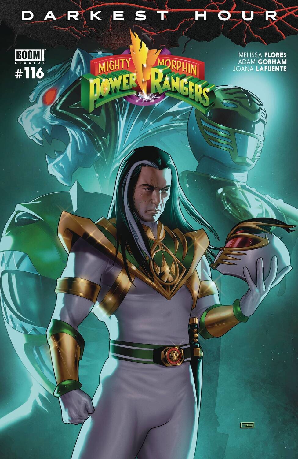 MIGHTY MORPHIN POWER RANGERS #116 CVR A CLARKE BOOM! STUDIOS (24th January 2024)