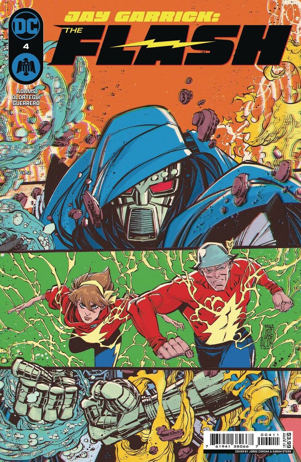 JAY GARRICK THE FLASH #4 (OF 6) CVR A JORGE CORONA
DC COMICS
(24th January 2024)