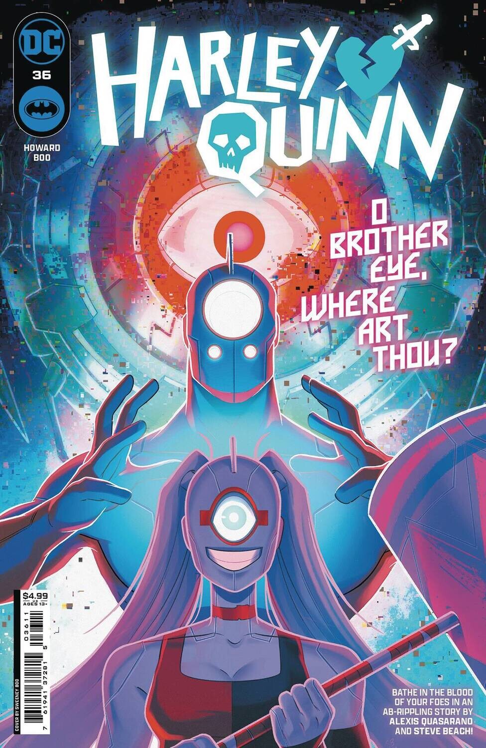 HARLEY QUINN #36 CVR A SWEENEY BOO
DC COMICS
(24th January 2024)