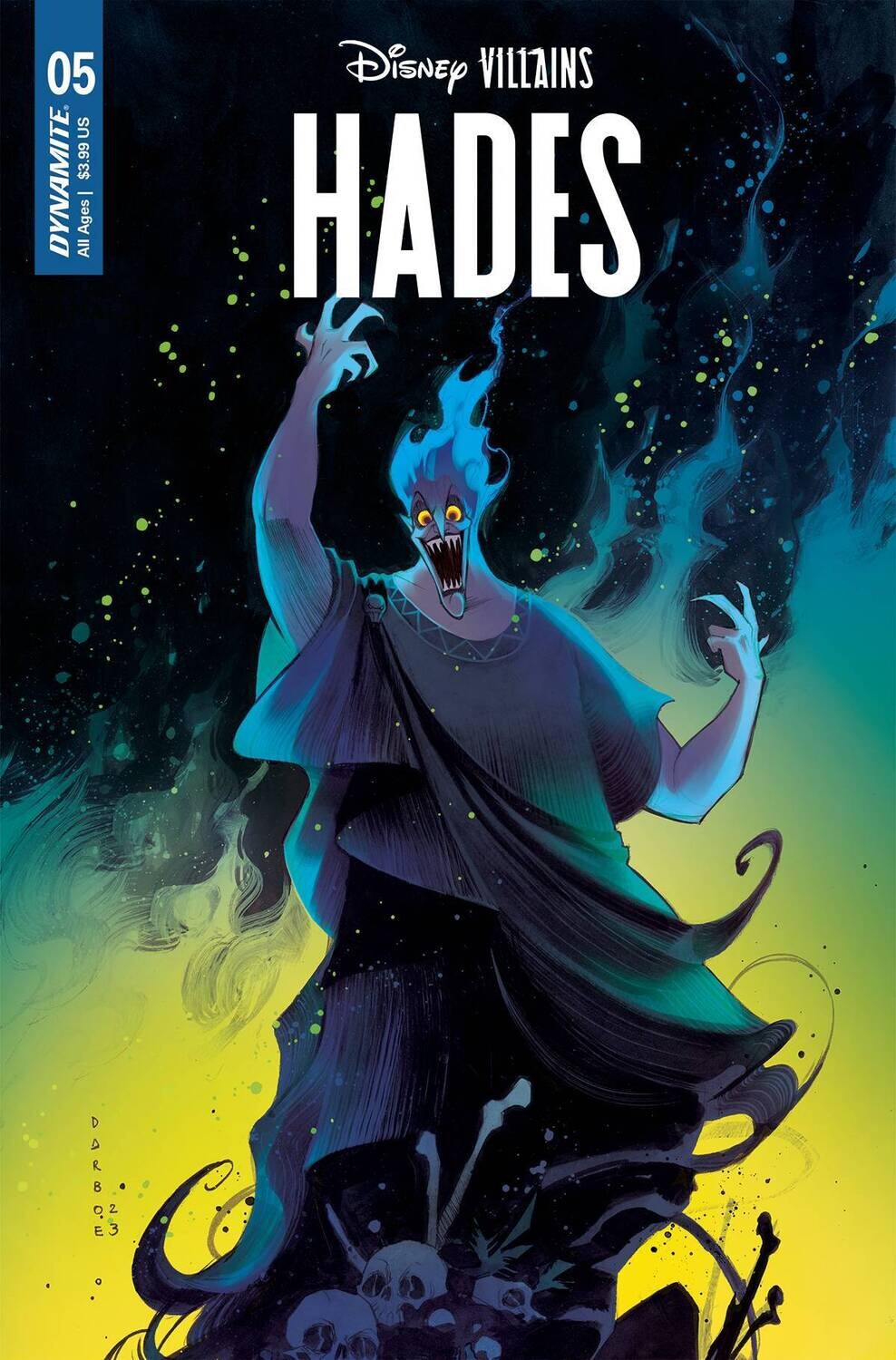 DISNEY VILLAINS HADES #5 CVR A DARBOE
DYNAMITE
(24th January 2024)