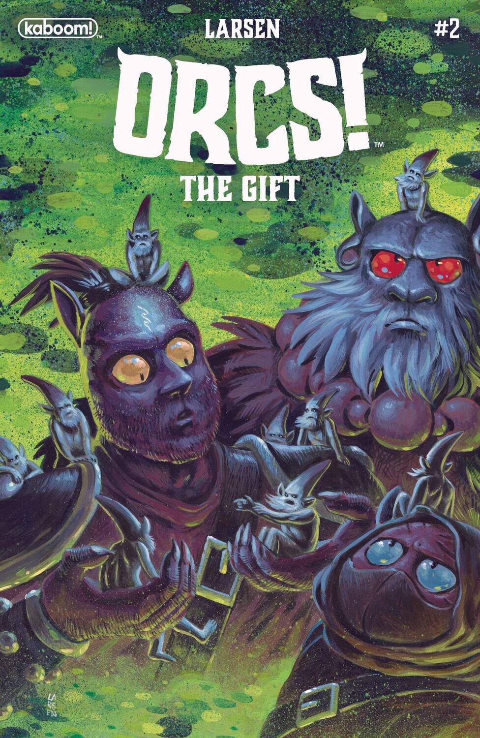 ORCS THE GIFT #2 (OF 4) CVR A LARSEN
BOOM! STUDIOS
(31st January 2024)