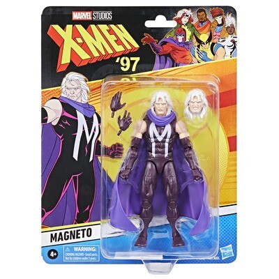 **DAMAGED PACKAGING ONLY** Marvel Legends 6" X-Men 97 Wave 2 Magneto Action Figure