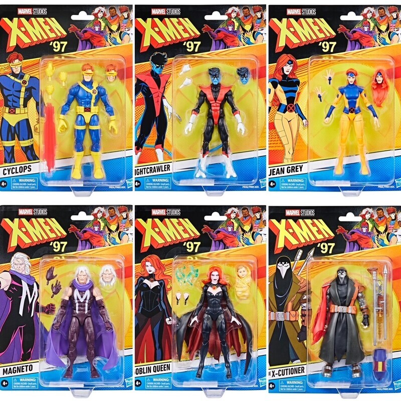 Marvel Legends 6" X-Men 97 Wave 2 SET OF 6 Action Figures