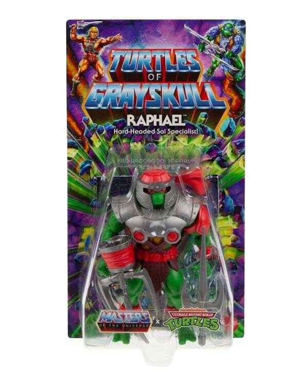 Masters of the Universe Origins Turtles of Grayskull Raphael Action Figure