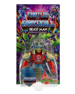 Masters of the Universe Origins Turtles of Grayskull Beast Man Action Figure