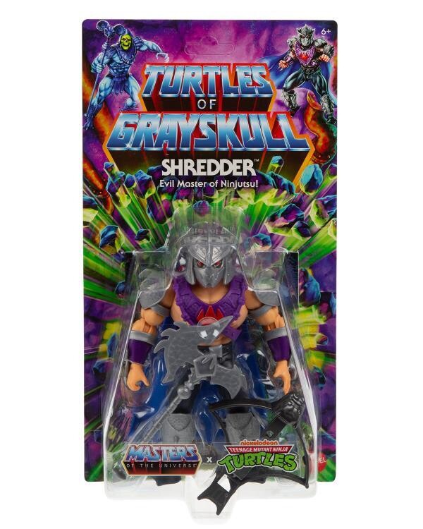 Masters of the Universe Origins Turtles of Grayskull Shredder Action Figure