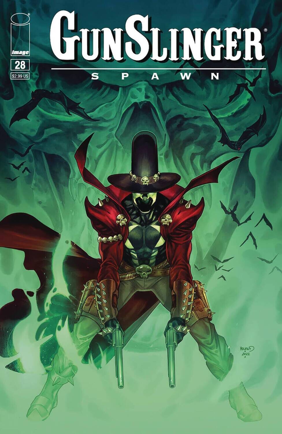 GUNSLINGER SPAWN #28 CVR A RENAUD
IMAGE COMICS
(7th February 2024)