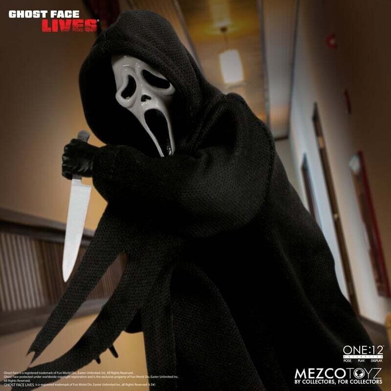 MEZCO ONE:12 COLLECTIVE Scream: Ghost Face MEZCO ONE:12 COLLECTIVE Scream: Ghost Face