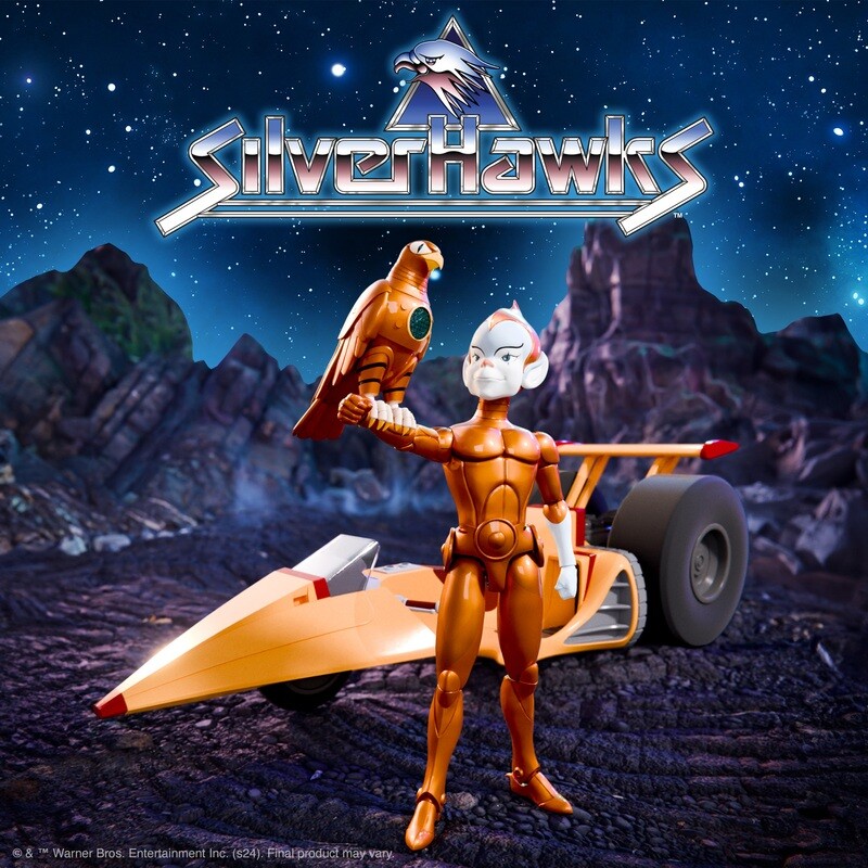 Super7 SilverHawks Ultimates WAVE 5 Copper Kidd & Speed Racer Set