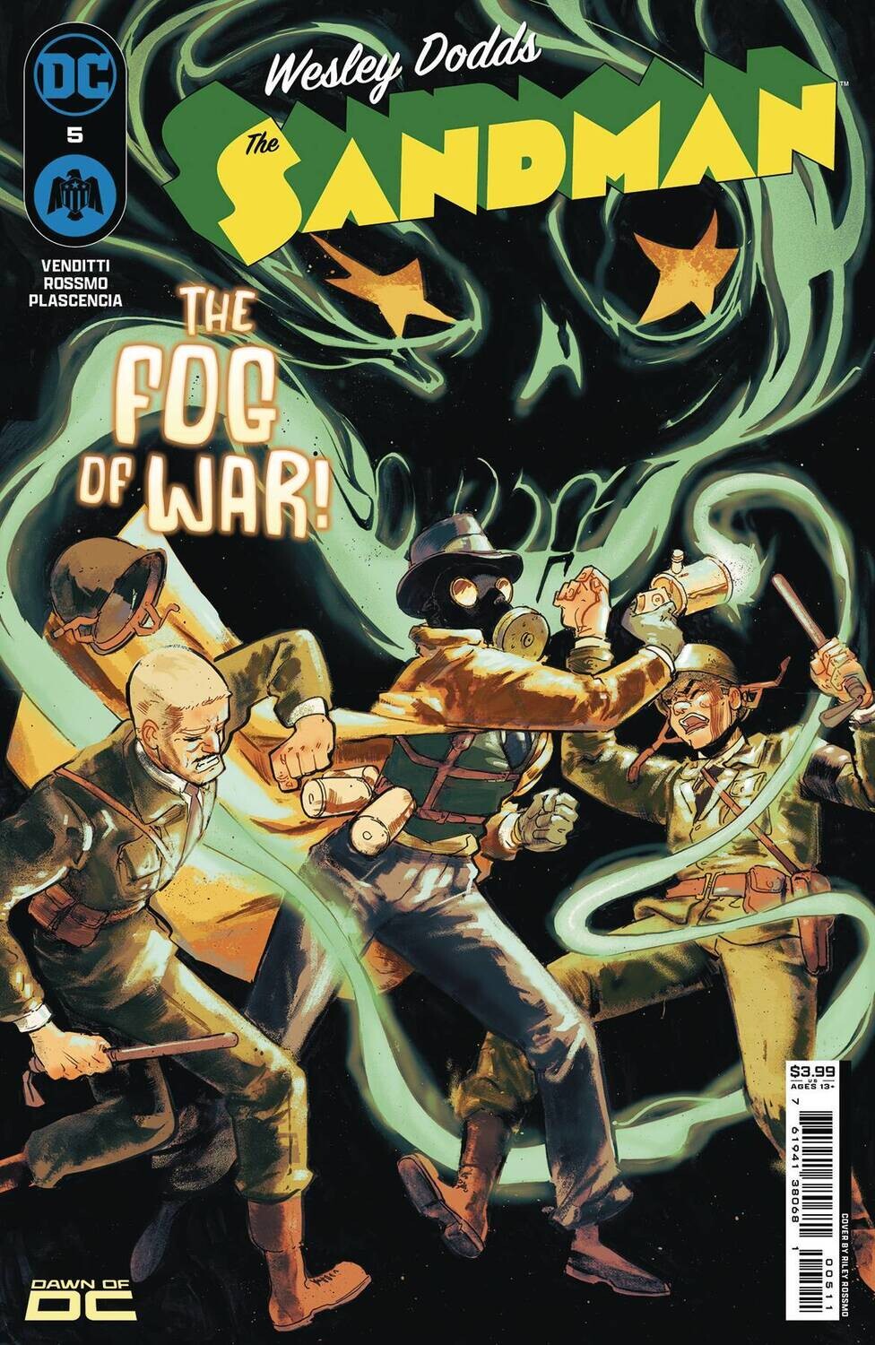 WESLEY DODDS THE SANDMAN #5 (OF 6) CVR A RILEY ROSSMO
DC COMICS
(14th February 2024)