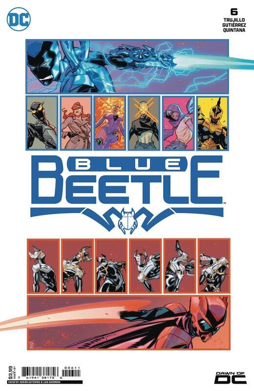 BLUE BEETLE #6 CVR A ADRIAN GUTIERREZ
DC COMICS
(14th February 2024)